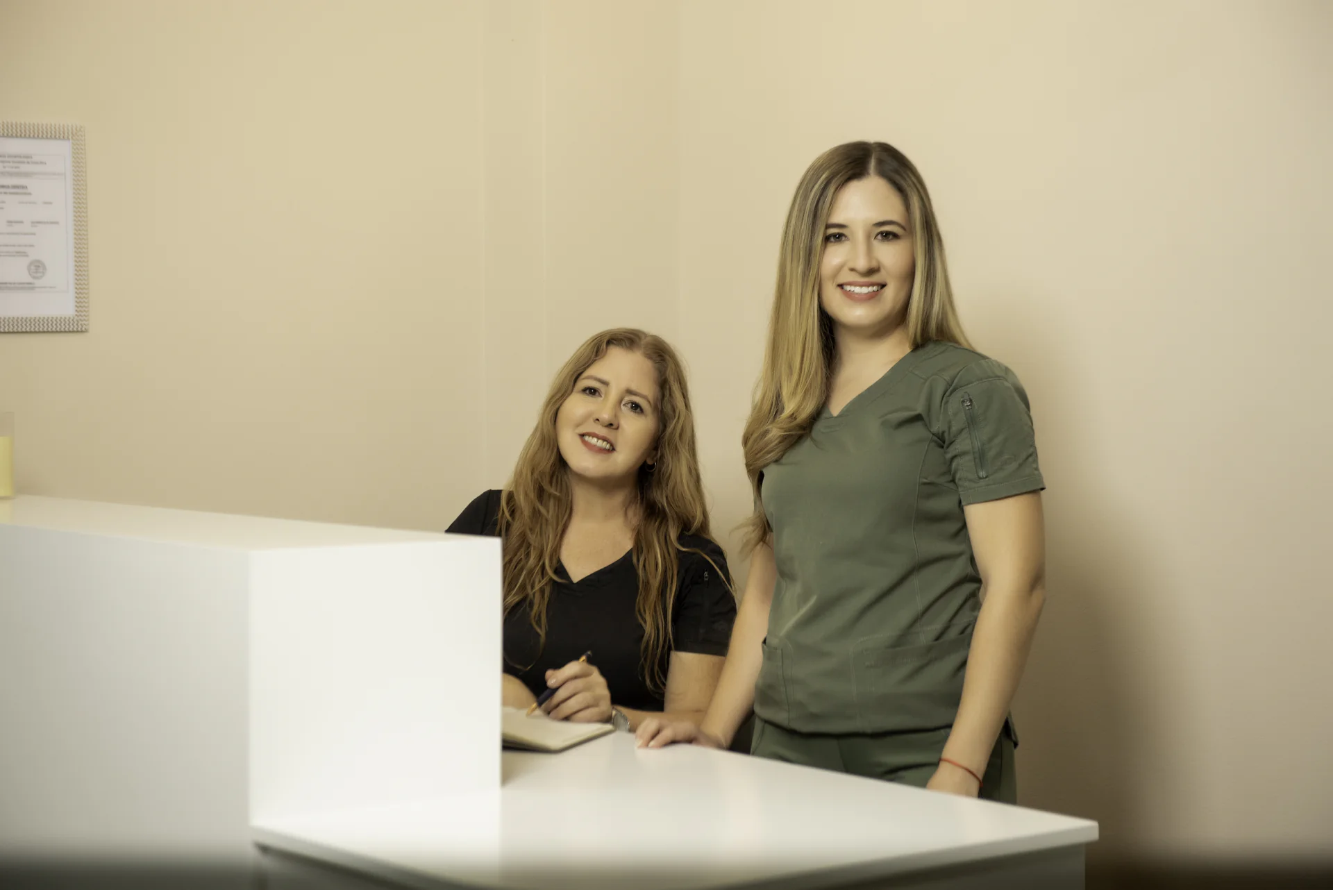 Recepción de la clínica DENTIKA